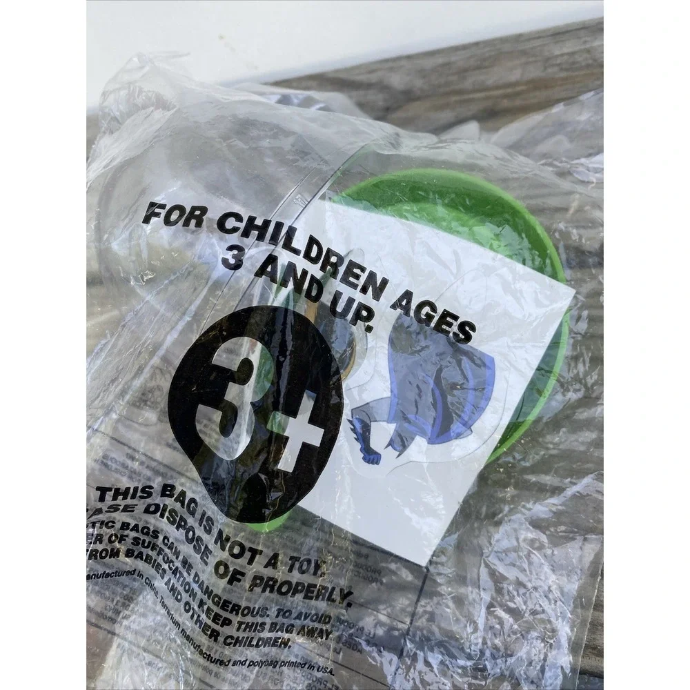 Vintage 1997 Taco Bell Batman & Robin Botanical Trap‎ Terrarium Toy New Sealed